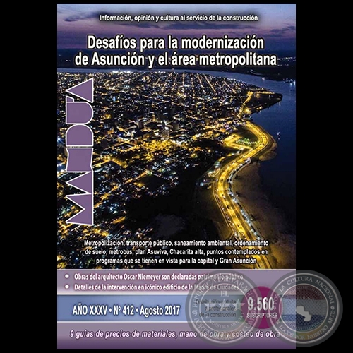 MANDU'A Revista de la Construcción - Nº 412 - AGOSTO 2017